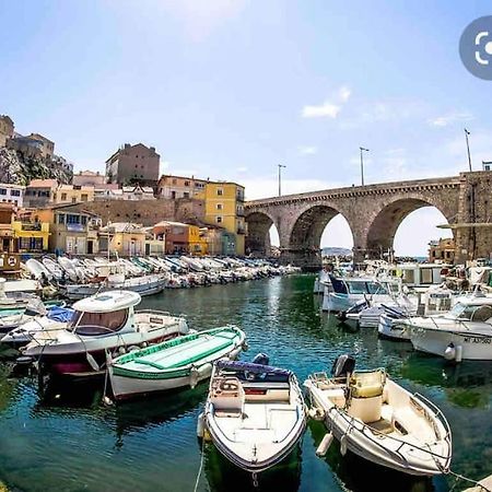 Appartement T2 Proximite Mer, Vallon Des Auffes à Marseille Extérieur photo