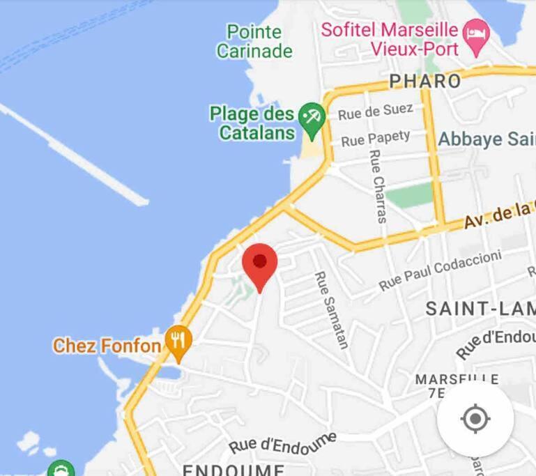 Appartement T2 Proximite Mer, Vallon Des Auffes à Marseille Extérieur photo
